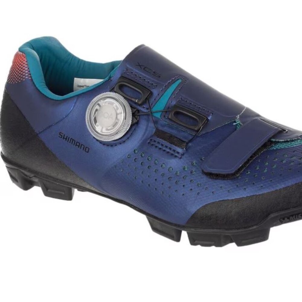 NIB Shimano SH-XC501 XC5 Kids Womens XC Gravel Shoes SIZE EU 36 mondo 224 Navy